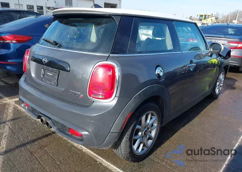 2015 Mini Hardtop Cooper S z USA, uszkodzony, nr VIN WMWXP7C51F2A40174